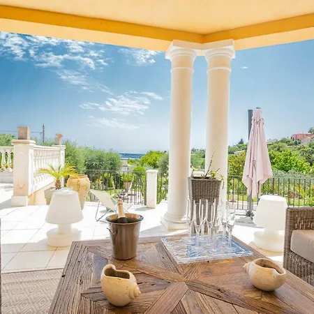 Beautiful Ideally Located On The Hills Of With Sea View Villa