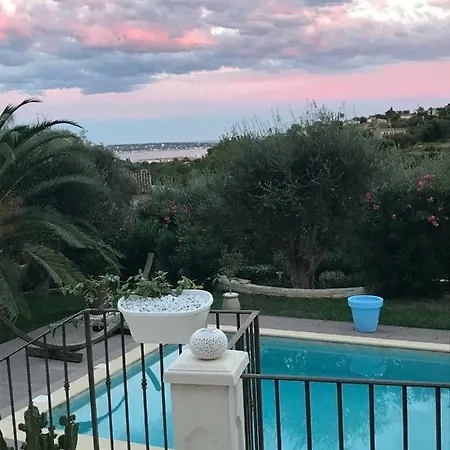 Beautiful Ideally Located On The Hills Of With Sea View * Antibes